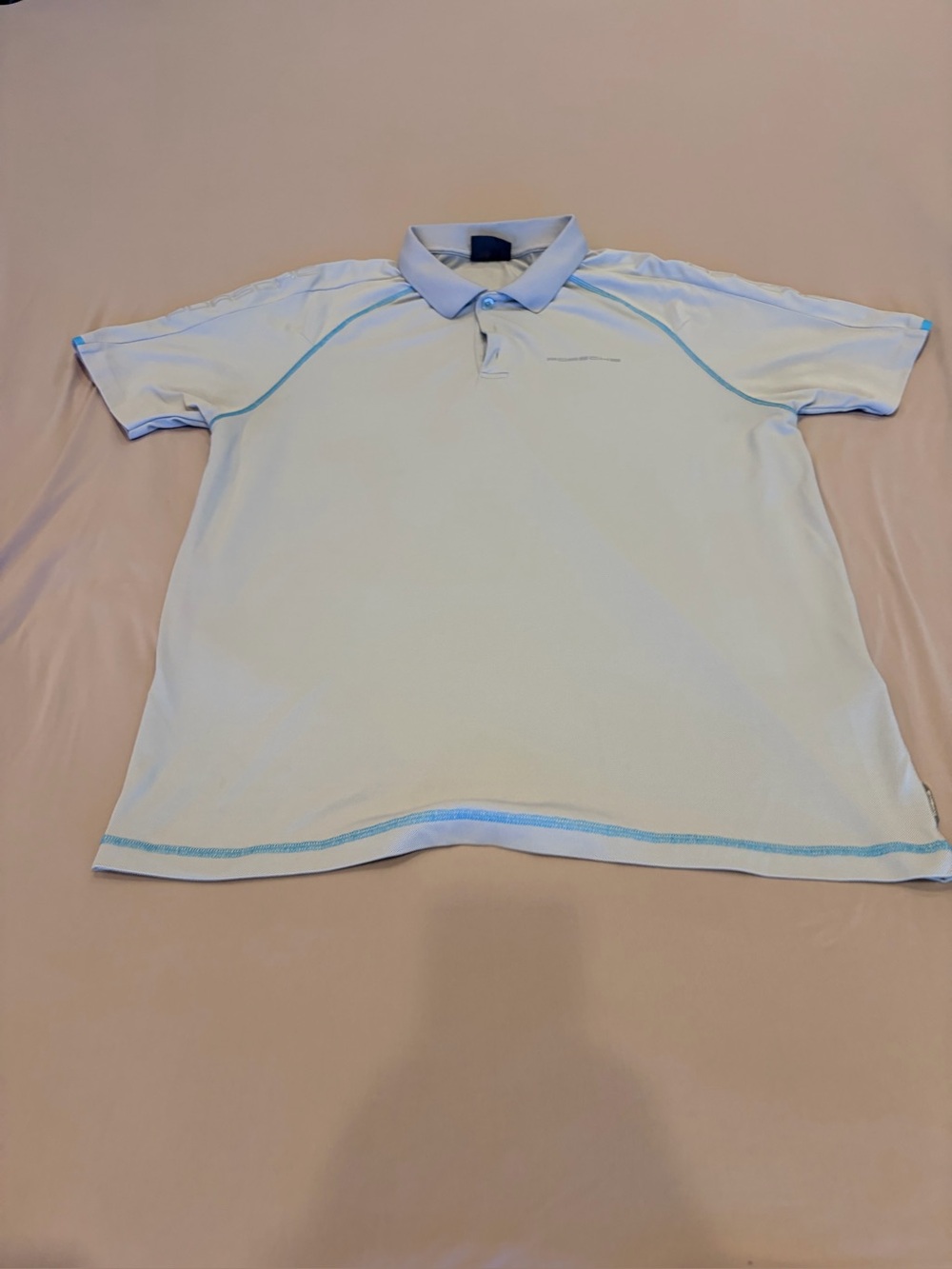 Porsche Performance Polo Shirt – Light Blue – Men’s XL